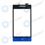 Digitizor ecran HTC Windows Phone 8S, touchpanel albastru