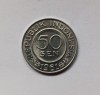 Indonezia 50 Sen 1961 UNC moneda necirculata km # 14, Asia, Aluminiu