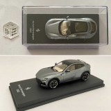 Macheta auto Ferrari Purosangue 2022 scara 1:64 gri si negru