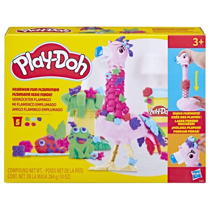 PLAY DOH SET FLAMINGO