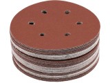 Set 50 Discuri Abrazive Velcro, 150Mm, 6 Gauri, P120