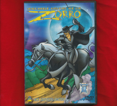 &amp;quot;Uimitoarele aventuri ale lui Zorro&amp;quot; - DVD folosit foto