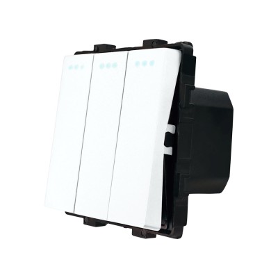 Modul Intrerupator Triplu Mecanic LUXION SmartElectro IntelligentHouse foto