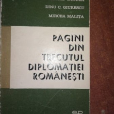 Pagini din trecutul diplomatiei romanesti- Virgil Candea, Dinu C. Giurescu