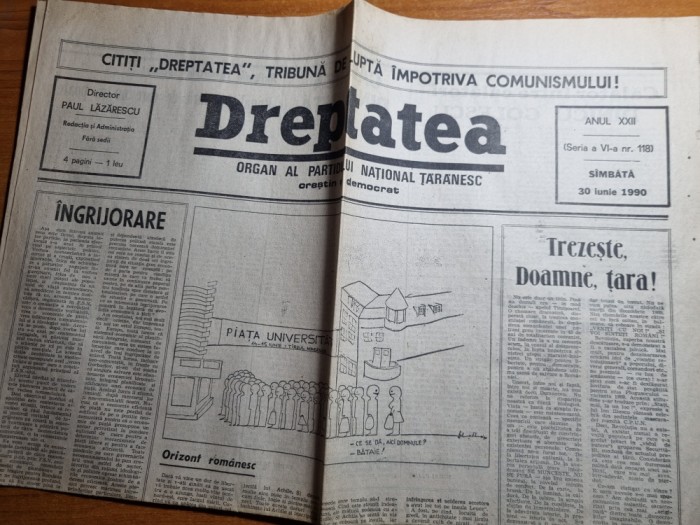 dreptatea 30 iunie 1990-art dinicu golescu