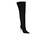 Cizme elegante EPICA PREMIUM negre, 2610K, din piele intoarsa