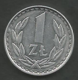 POLONIA 1 ZLOT ZLOTY 1983 [1] XF+ , livrare in cartonas foto