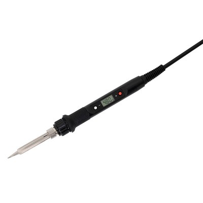 Letcon de lipit 80W cu reglare temperatura 180-480 C afisaj digital LCD + 5 varfuri HOME foto