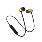 Casti Wireless Bluetooth Sport BT4, Waterproof, Tip In-Ear Headset, Microfon Incorporat, Auriu, Techstar