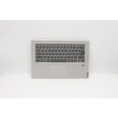 Carcasa superioara cu tastatura palmrest Laptop, Lenovo, IdeaPad C340-14API Type 81N6, 5CB0S17454, cu iluminare, layout UK