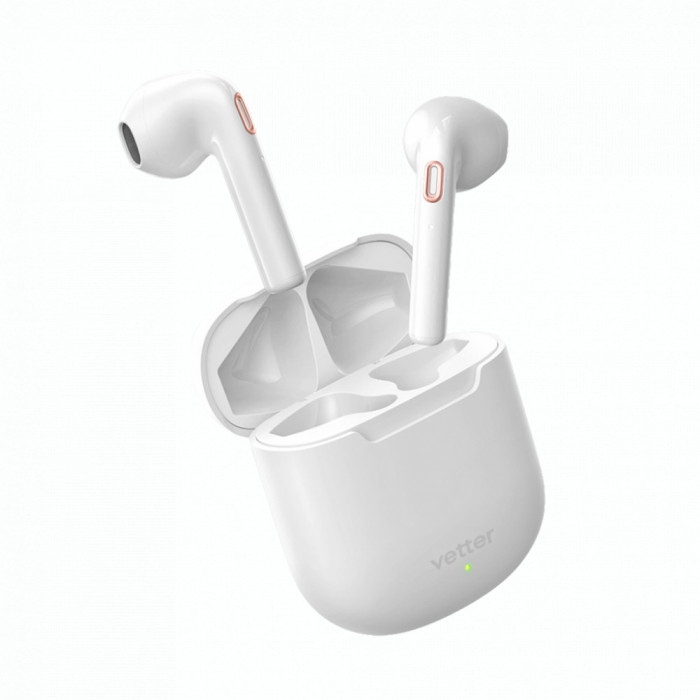 Casti audio wireless SoundTouch+ 2nd Gen, Wireless Headphones, Bluetooth 5.0, In-Ear Hedset, White