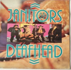 The Janitors &lrm;&ndash; Deafhead _ NM / VG+ vinil, LP , disc muzica indie rock _ Abstract Sound, UK, 1980