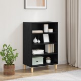 vidaXL Bufet cu raft Stejar negru 57 x 35 x 90 cm Lemn compozit