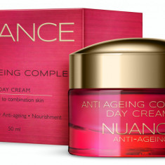 Crema de zi pentru ten normal Anti-Ageing, 50ml, Nuance