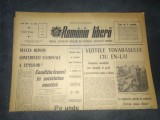 ZIARUL ROMANIA LIBERA 23 IUNIE 1966 VIZITA PREMIERULUI CIU EN LAI CHINA