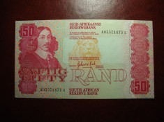 AFRICA DE SUD 50 RAND 1984 XF+/AUNC