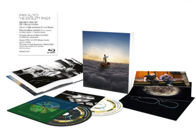 CD+Bluray Pink Floyd - The Endless River 2014 Deluxe Box Set Ed foto