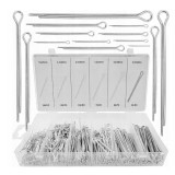Set știfturi drepte pentru blocare, 555 piese, Verke