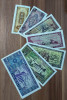Lot 7 Reproduceri Bancnote Romania 1966, Replică Colectie, Numismatica