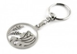 Breloc Premium metal inoxidabil horoscop Fecioara