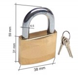 Cumpara ieftin Lacat De Alama, 50 Mm