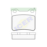 Set placute frana Icer 181109, parte montare : Punte Spate