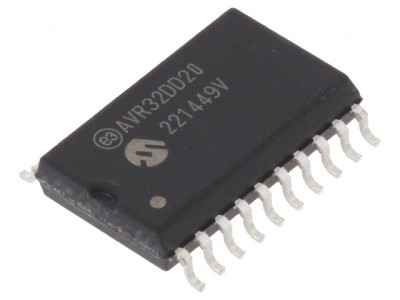 Microcontroler AVR SOIC20 17 Intreruperi externe 1 Comparator AVR32 foto