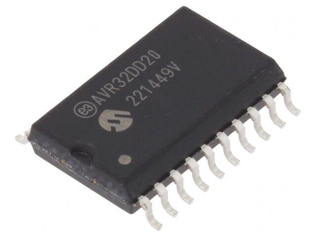 Microcontroler AVR SOIC20 17 Intreruperi externe 1 Comparator AVR32