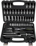 HR TRUSA 52 PIESE 1/4&quot; CR-V