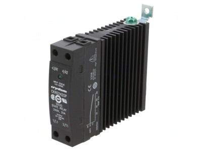 Releu Semiconductor Monofazat 20A 4-32VDC 24-280VAC foto