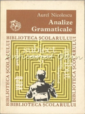 Analize Gramaticale - Aurel Nicolescu foto