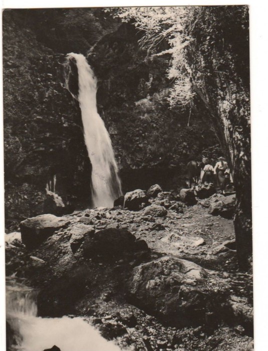 CPI B 10958 CARTE POSTALA - POIANA TAPULUI. CASCADA &quot;URLATOAREA&quot;, RPR