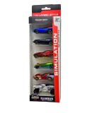 Set 6 masinute metal Simulation racing