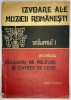 Gh Ciobanu - Izvoare Ale Muzicii Romanesti vol 1, Culegeri de folclor și cântece, 1976