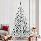 VidaXL Brad de Crăciun artificial cu ramuri articulare 240cm PVC 3397745
