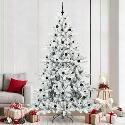 vidaXL Brad de Crăciun artificial cu ramuri articulare 240 cm PVC 3397745 foto
