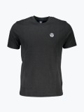 Cumpara ieftin Tricou barbati din bumbac cu logo si croiala Regular fit negru, L