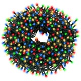 Instalatie luminoasa LED exterior/interior, 1000 LED-uri multicolor, 80 m, lumina constanta, IP44, conectabila Household NewTrend