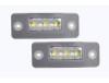 Set 2 buc lampa numar AUDI A8 (D3), 01.2003-01.2010, partea stanga, LED; transparent; TUNING,