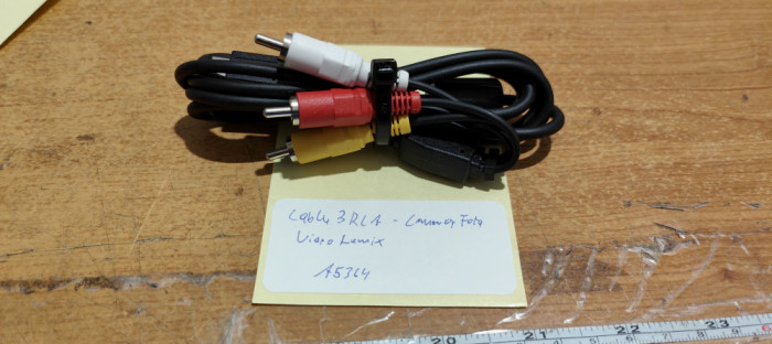 Cablu 3RCA - Aparat Foto Video Lumix #A5364