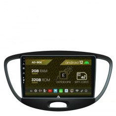 Navigatie Hyundai I10 (2007-2013), Android 12, E-Octacore 2GB RAM + 32GB ROM, 9 Inch - AD-BGE9002+AD-BGRKIT198