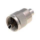 Mufa dreapta UHF tata, elSales, ELS-UHF/RG502