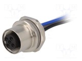 Conector M12 soclu PIN 5 mamă TE Connectivity A-DeviceNet / CANopen IP67