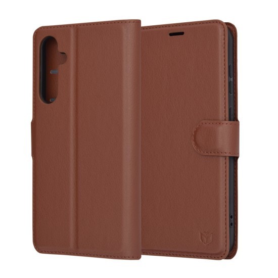 Husa pentru Samsung Galaxy S23 FE - Techsuit Leather Folio - Brown