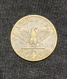 Moneda 5 centesimi 1941 Italia