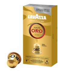 Lavazza Qualita Oro Capsule Nespresso aluminiu 10 buc