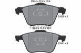 Set placute frana TEXTAR 2359001