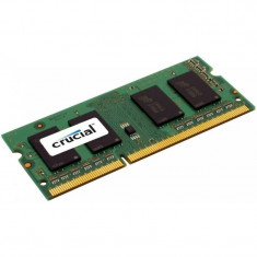 Memorie laptop Crucial 4GB DDR3 1866 MHz CL13 1.35V foto