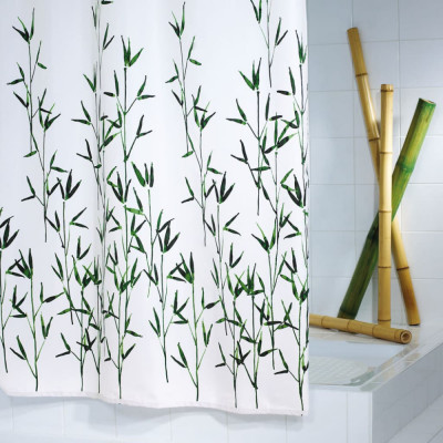 RIDDER Perdea de dus Bambus, 180 x 200 cm GartenMobel Dekor foto