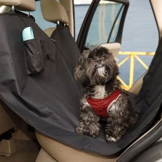 Husa auto protectie caini si pisici husa protectie bancheta Steetwize, cu decupaj pentru centura de siguranta AutoDrive ProParts